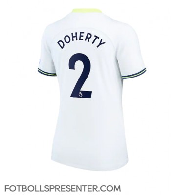 Tottenham Hotspur Matt Doherty #2 Hemma Matchtröja Dam 2022-23 Kortärmad
